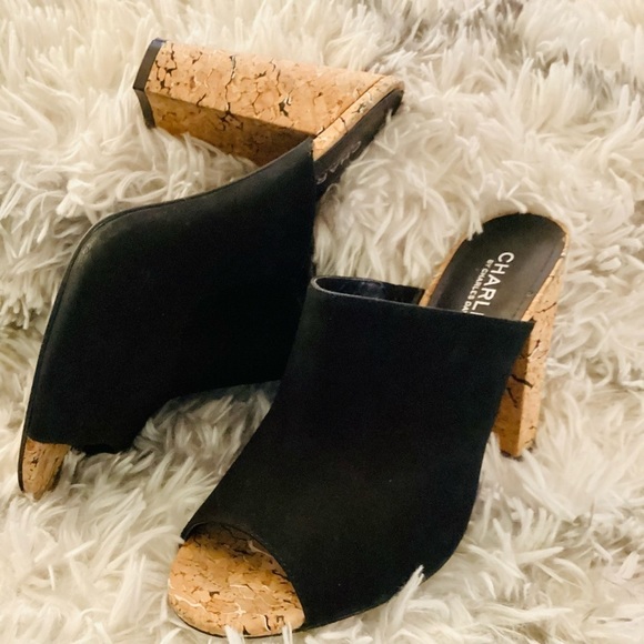 Charles David Shoes - 🎵BLK Suede Slides